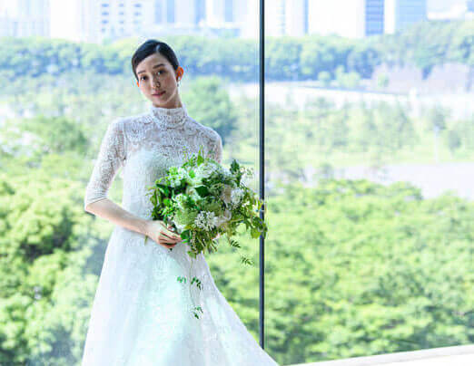 Hotel Wedding 46号 表紙モデル 松島 花さん インタビュー ホテルウエディング お洒落花嫁に選ばれるホテル結婚式サイト