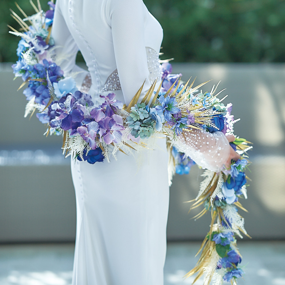 オンリーワンスタイルで花嫁の魅力を引き立てて